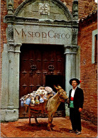 29-3-2024 (4 Y 21) Spain (posted) Toledo - Merchant Et Ane In Front Of Greco Museum - Museen