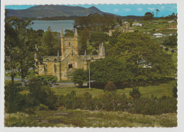 Australia TASMANIA TAS Church & Panorama PORT ARTHUR Nucolorvue PA32 Postcard C1970s - Port Arthur
