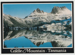 Australia TASMANIA TAS Dove Lake & CRADLE MOUNTAIN In Winter Nucolorvue 11TA082 Postcard C1980s-90s - Wilderness