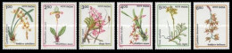 INDIA 1991 ORCHIDS NATURE FLOWERS COMPLETE SET MNH - Unused Stamps