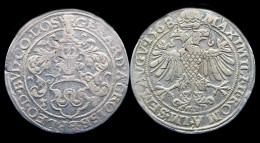 Southern Netherlands Liege Gerard Van Groesbeek Rijksdaalder 1568 - 975-1795 Principato Vescovile Di Liegi