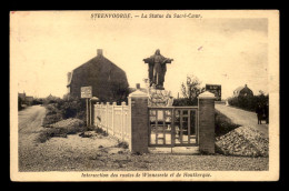 59 - STEENVOORDE - LA STATUE DU SACRE-COEUR - Steenvoorde