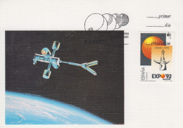 Carte  Maximum  1er  Jour    ESPAGNE   Exposition  Universelle   SEVILLE   1992 - 1992 – Séville (Espagne)