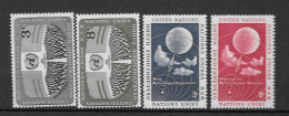 1956 - 44 à 45 + 46 à 47 **MNH  - Unused Stamps