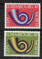 Luxembourg 1973.  Europa Mi 862-63  (**) - 1973