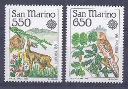 Europa 1986 - San Marino Mi 1339-40 (**) - 1986