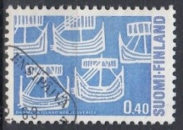 FINLAND 654,used,falc Hinged - Gebruikt