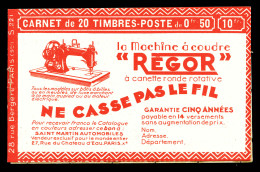 N°199-C25, Série 221 RP-A, REGOR, Sans Agraphe. TTB  Qualité: **   - Alte : 1906-1965