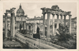 Italy Postcard Sent To Denmark Roma 25-5-1931 (Roma Foro Romano) - Musei