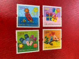 Hong Kong Stamp 2007 MNH Greeting Shoes Birds Gift - Covers & Documents