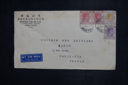 HONG KONG - Enveloppe Commerciale Pour La France Par Avion -  L 151076 - Brieven En Documenten