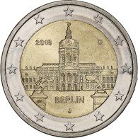 République Fédérale Allemande, 2 Euro, 2018, Hambourg, Bimétallique, SPL - Germania