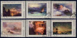 773 Russie 1974 Tableaux Aivazovski Paintings (RUK-160) - Oblitérés