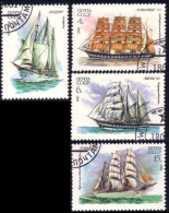 773 Russie Bateaux Voiliers Sailing Ships Schooner Tall Ships 1981 (RUK-475) - Used Stamps