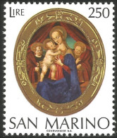 786 San Marino 1974 Noel Christmas MNH ** Neuf SC (SAN-43a) - Unused Stamps