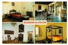 République Dominicaine - Alcazar De Colon Por Dentro Inside Columbu's Home - Multivues - CPM - Voir Scans Recto-Verso - Dominicaanse Republiek