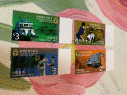 Hong Kong Stamp MNH Dog Marine EmblemCustoms And Excise Service 2009 - Lettres & Documents