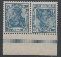 Z163/ Deutsches Reich Zusammendruck K2 OR Postfrisch/ ** - Carnets & Se-tenant