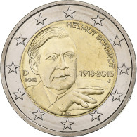 République Fédérale Allemande, 2 Euro, 2018, Hambourg, Bimétallique, SPL - Germania