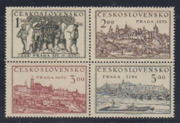 CSSR  630/33 ZD , Xx   (A6.1709) - Unused Stamps