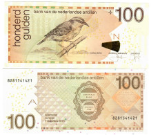 Netherlands Antilles 100 Guilders (Gulden) 2016 UNC - Netherlands Antilles (...-1986)