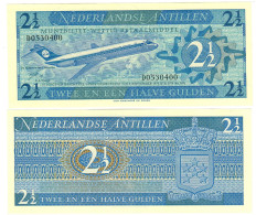 Netherlands Antilles 2.50 Guilders (Gulden) 1970 UNC - Antilles Néerlandaises (...-1986)