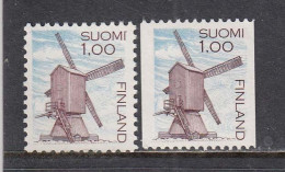 Finland 1983 - Windmuehle, Harrstroem, Mi-Nr. 919A+C, MNH** - Ungebraucht