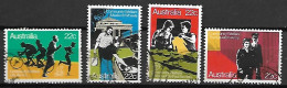 AUSTRALIE   -  1980.   Activités  Diverses.  Série Complète. - Usati