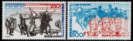 SENEGAL 1975 Mi 577-578 BICENTENARY OF AMERICAN REVOLUTION MINT STAMPS ** - Indépendance USA