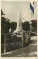 Curacao, D.W.I., WILLEMSTAD, Queen Wilhelmina Monument (1930s) Sunny Isle No. 13 - Curaçao