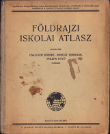 Földrajzi Iskolai Atlasz 1926 Nagyszeben Hermannstadt 630SP - Oude Boeken