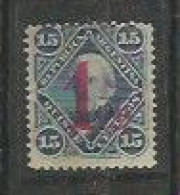 1c S 15c Azul Gj 75 - Unused Stamps