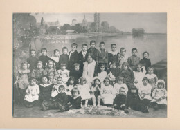 SUISSE - SVIZZERA - SCHWEIZ - Thurgovie - ARBON : Grande Photographie (23,5 X 16 Cm) - Asilo Infantile Italiano 1913 - - Arbon