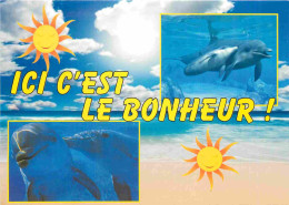 Animaux - Dauphin - Dolphin - Carte à Message - CPM - Carte Neuve - Voir Scans Recto-Verso - Dauphins