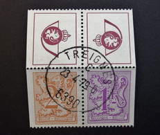 Belgie Belgique - 1978 - OPB/COB 1898b/99b ( 2 Value + Pub )  Postzegelboekje  - Obl/ Treignes - Used Stamps