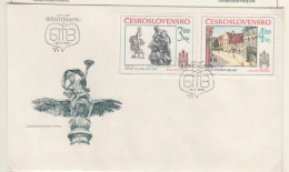 CESKOSLOVENSKO FDC MICHEL 2733/34 Bratislava - FDC