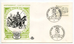 Germany, Berlin 1969 FDC Scott 9N267 "Hack" By Heinrich Zille - 1948-1970