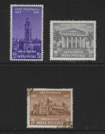 INDIA. Yvert Nsº 90/92 Nuevos Y Usado. Defectuosos - Unused Stamps