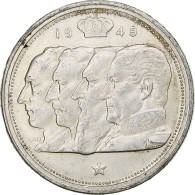 Belgique, Régence Prince Charles, 100 Francs, 1949, Bruxelles, Argent, TTB - 100 Franc