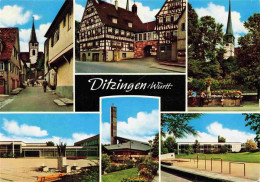 73967775 Ditzingen Motive Stadtzentrum Fachwerkhaeuser Schule - Ditzingen