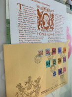 Hong Kong Stamp FDC 1982 Definitive Short Set - Lettres & Documents