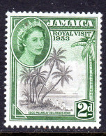 JAMAICA - 1954 2d ROYAL VISIT STAMP FINE MNH ** SG 154 - Jamaica (...-1961)