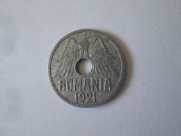 Roumanie 50 Bani 1921 Piece De Monnaie En Aluminium/Romania 50 Bani 1921 Aluminum Coin - Romania