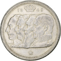Belgique, Régence Prince Charles, 100 Frank, 1949, Bruxelles, Argent, TTB - 100 Franc