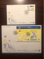 MACAO MACAU  FDC COVER 2015 YEAR POLIO POLIOMYELITIS ROTARY DISABLED HEALTH MEDICINE STAMPS - FDC