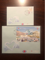 MACAO MACAU  FDC COVER 2020 YEAR COVID HEALTH MEDICINE STAMPS - FDC