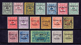 Wallis And Futuna - Scott #1//25 - MH - Some Thinning And Creases - SCV $25 - Used Stamps