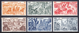 Martinique - Scott #C4-C9 - MNH - Toning Specks - SCV $8.85 - Aéreo