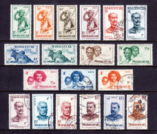 Madagascar - Scott #269-285 - MLH/Used - Complete Set, See Desc. - SCV $7.25 - Ungebraucht