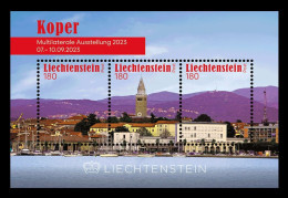 Liechtenstein (die.Marke) 2023 #295 (Bl.18) Philatelic Exhibition In Koper MNH ** - Ungebraucht